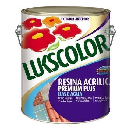 RESINA ACRILICA CERAMICA TELHA B AGUA 3,2 LTS LUKSCOLOR - GL