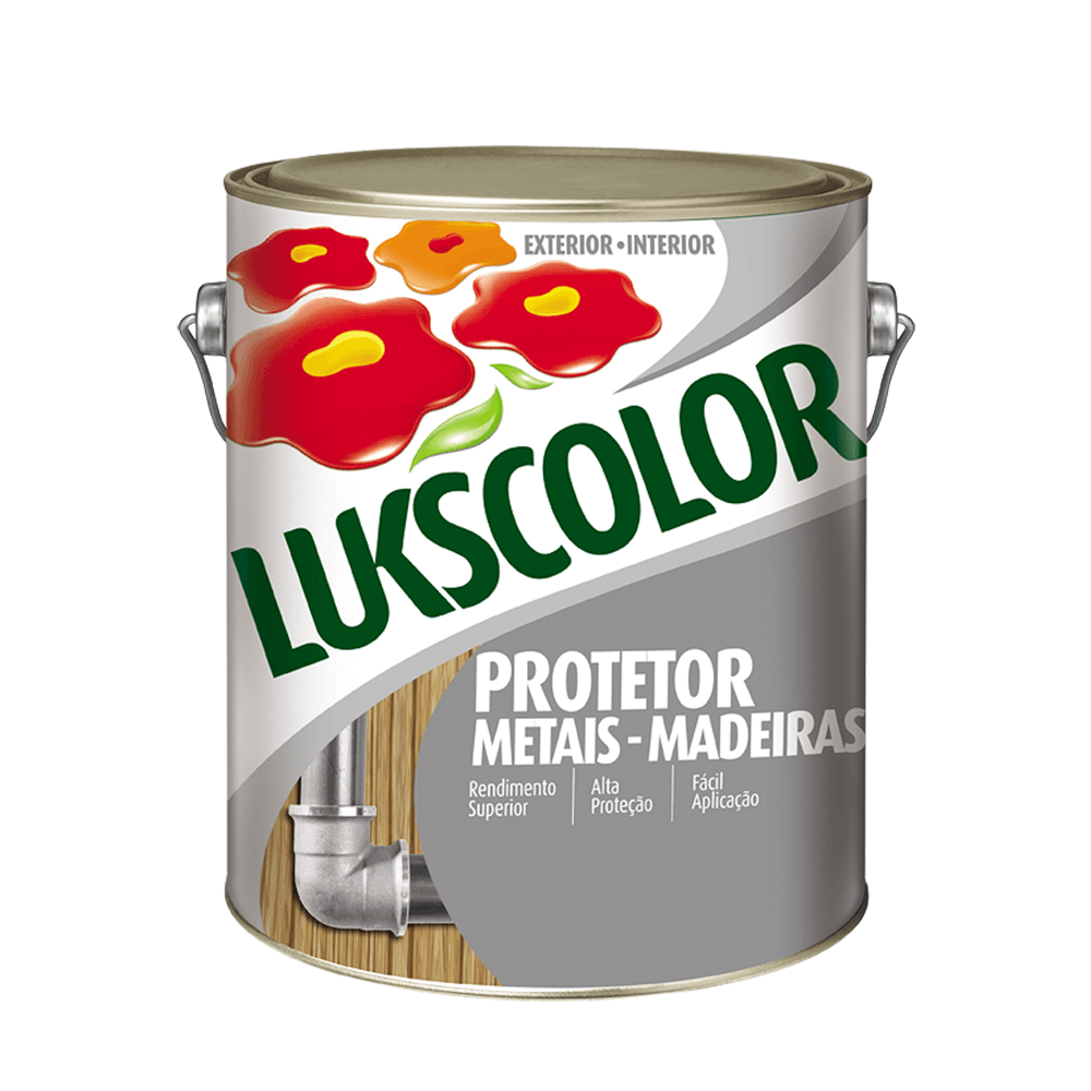 ESMALTE SINTETICO FOSCO 0,9 LT GRAFITE ESCURO LUKSCOLOR