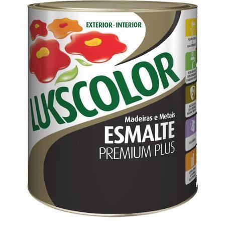 ESMALTE SINTETICO ALTO BRILHO 3,6 LT MARROM LUKSCOLOR