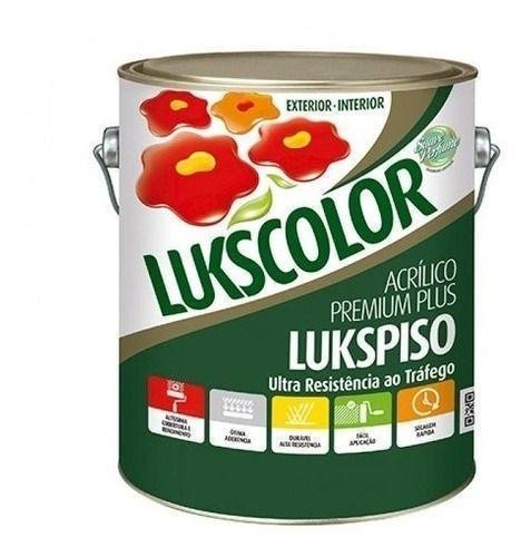 TINTA PISO ACRILICO FOSCO PREMIUM PRETO LUKSCOLOR