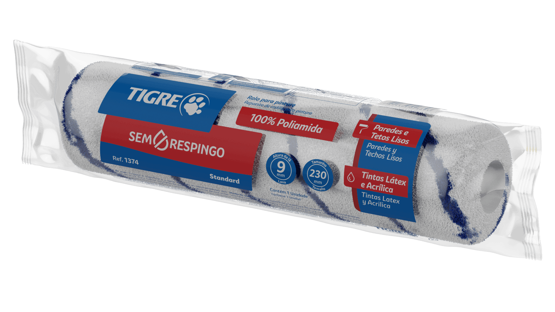 ROLO DE LA SINT.ANTIRESP. S/C 23CM 1374 TIGRE - UND