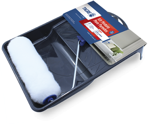 KIT BASICO DE PINTURA TIGRE 3 PCS REF 1541 - UND
