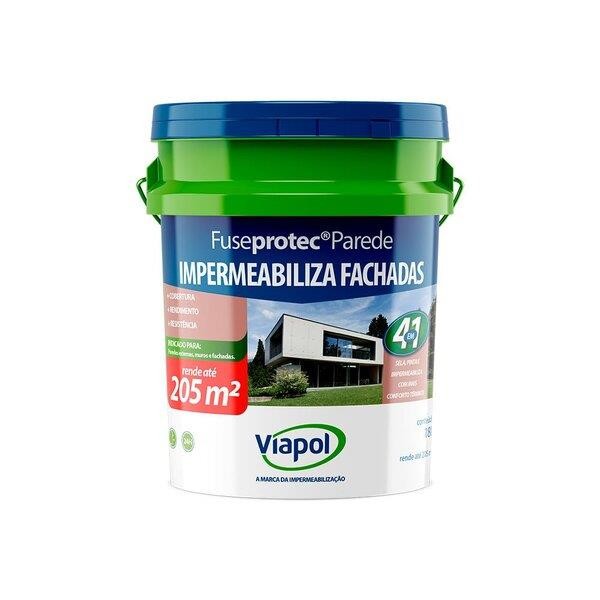 FUSEPROTEC PAREDE IMP. ACR. BRANCO 14 LTS 19 KG VIAPOL - UND