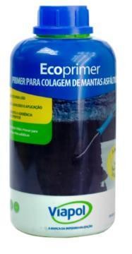 PRIMER ECO PRETO MEMBRANA ASFALTICA 1,0 LITRO VIAPOL - UND