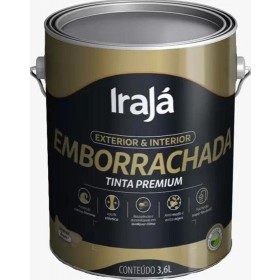 PREMIUM ACRILICO EMBORRACHADA 3,6 LT BRANCO IRAJA - LT