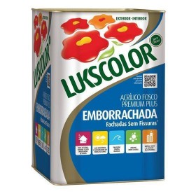 TINTA EMBORRACHADA ACRILICO FOSCO 18 LT BRANCO LUKSCOLOR