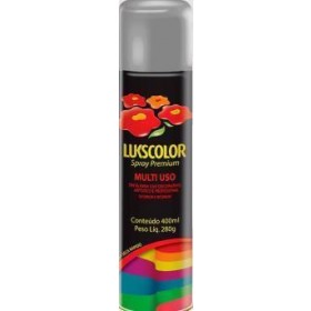 SPRAY METALIZADO 350ML PRATA LUKSCOLOR - UND