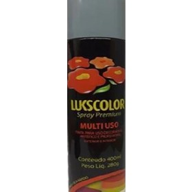 SPRAY MULTIUSO BR 400ML CINZA LUKSCOLOR - UND