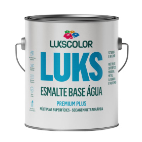ESMALTE ACETINADO BASE AGUA 3,6 LT BRANCO LUKSCOLOR
